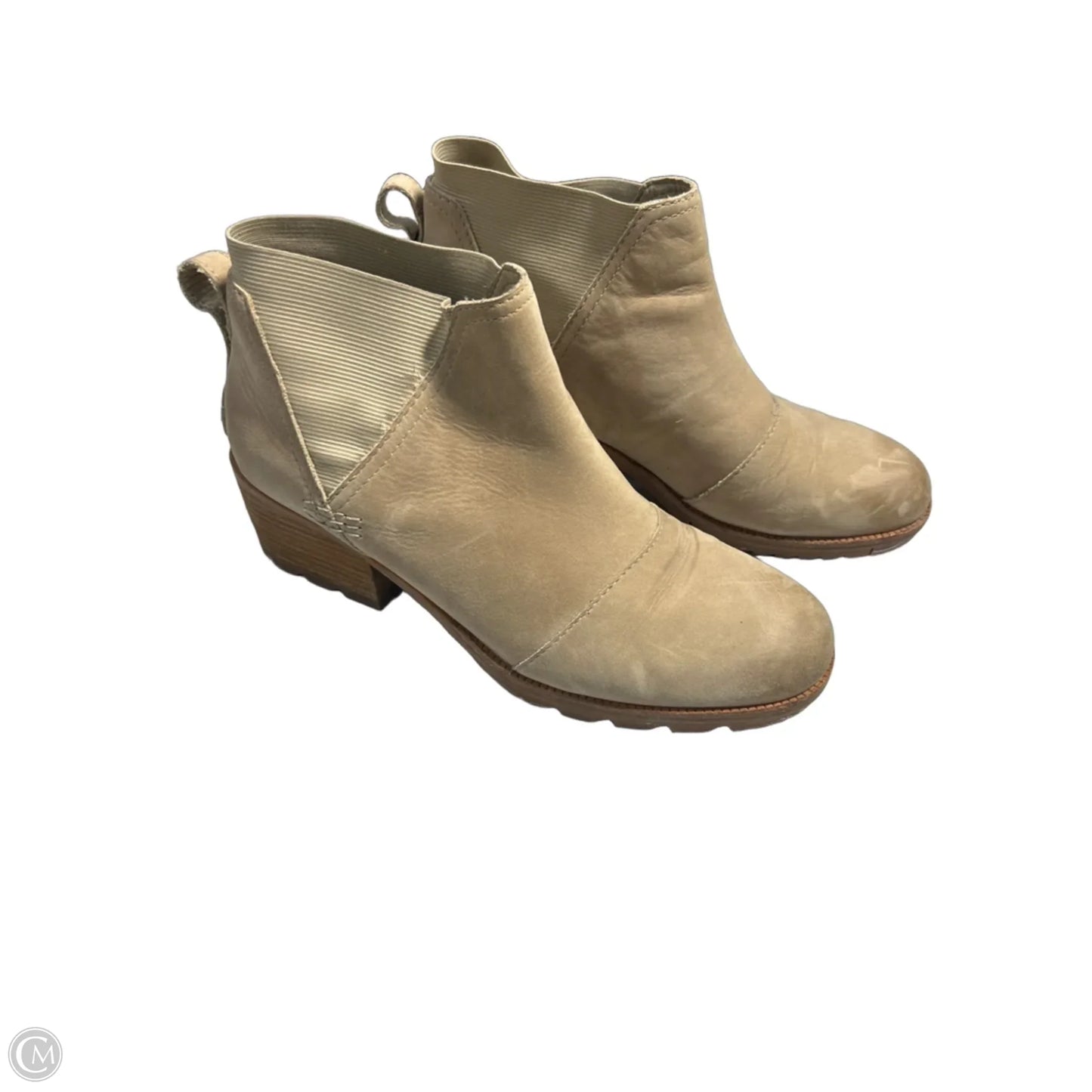 Boots Ankle Flats By Sorel In Tan, Size: 8.5