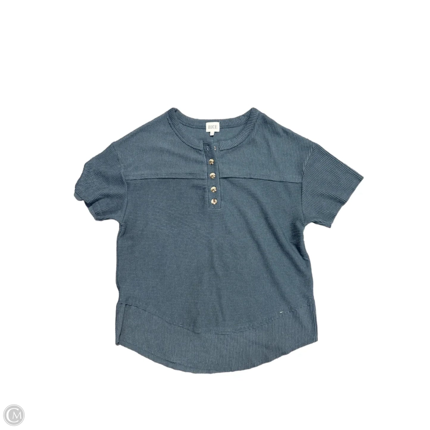 Top Short Sleeve By Bke In Green, Size: S
