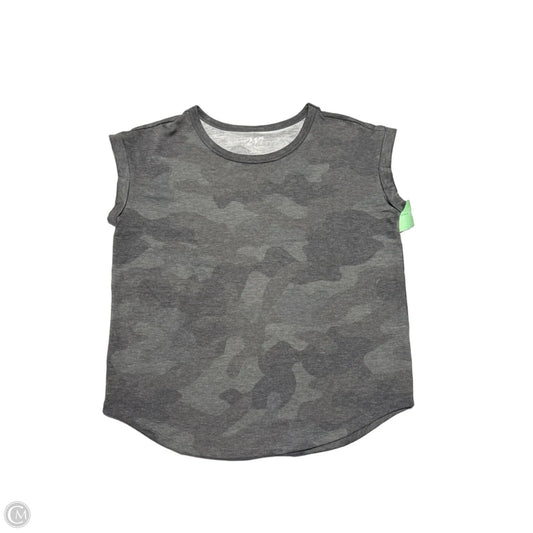 Top Short Sleeve By Maurices In Camouflage Print, Size: S
