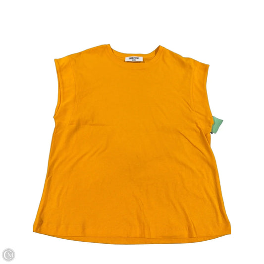 Top Short Sleeve By Double Zero In Orange, Size: S