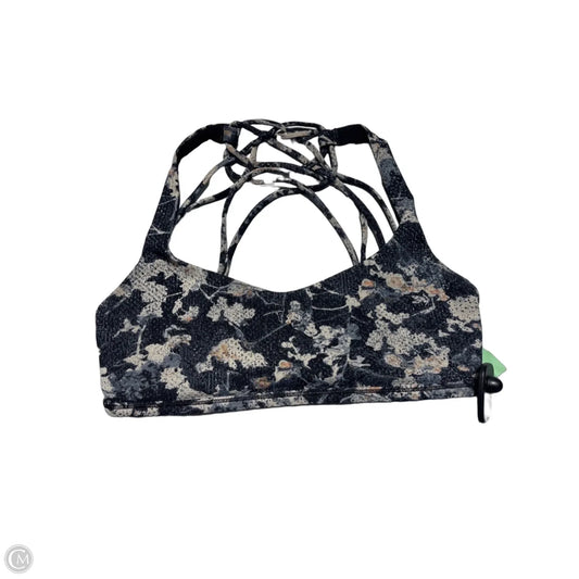 Athletic Bra By Lululemon In Navy, Size: 6