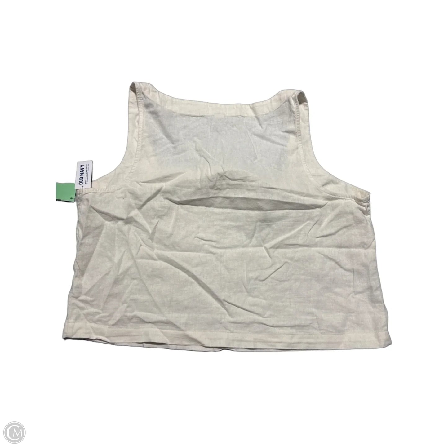 Tank Top By Old Navy In Cream, Size: L