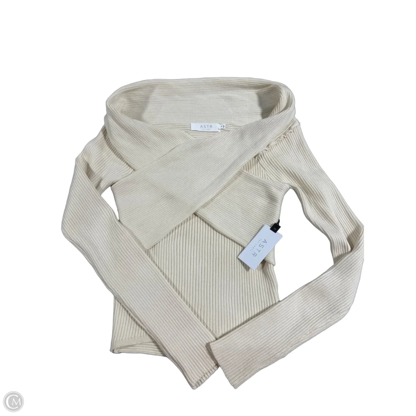 Sweater By Astr In Cream, Size: S