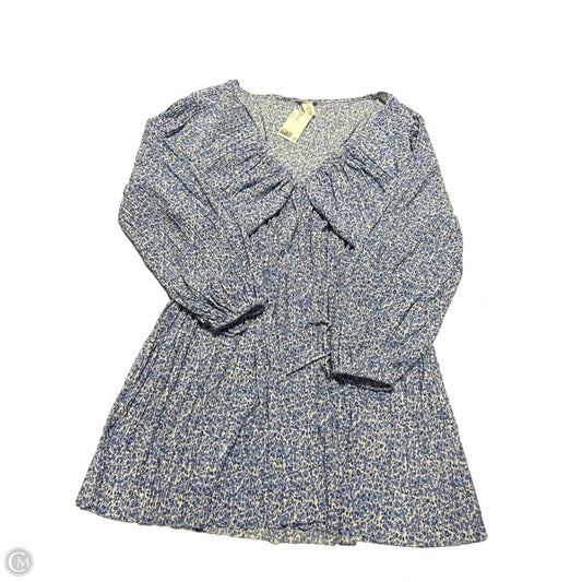 Dress Casual Short By H&m In Blue & White, Size: Xxl