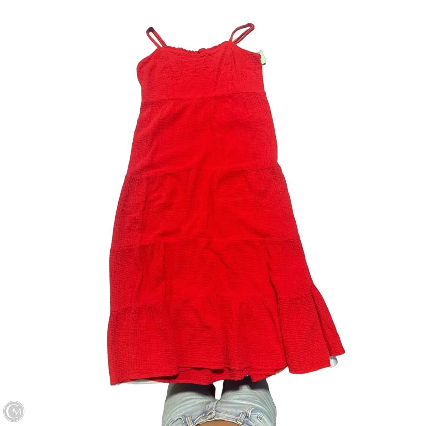 Dress Casual Maxi By Knox Rose In Red, Size: Xl