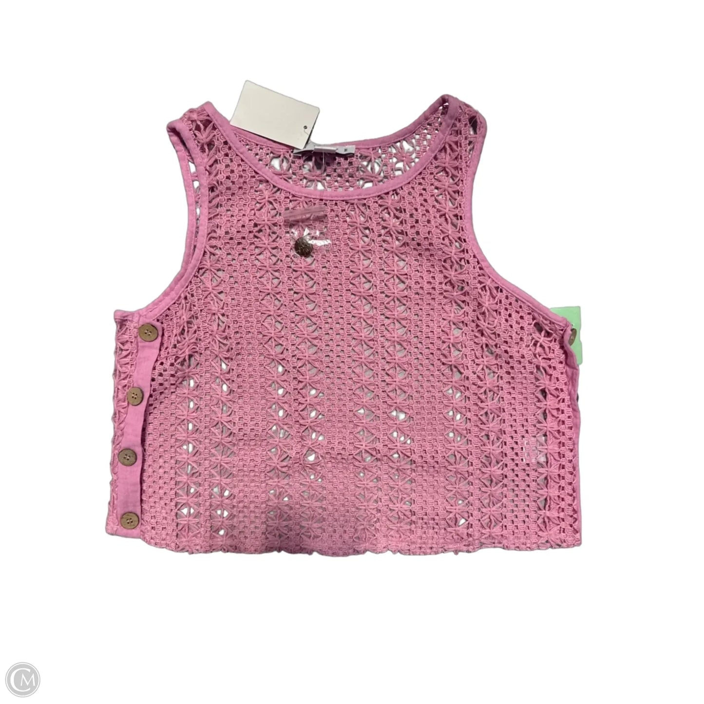 Tank Top By Hyfve In Pink, Size: S