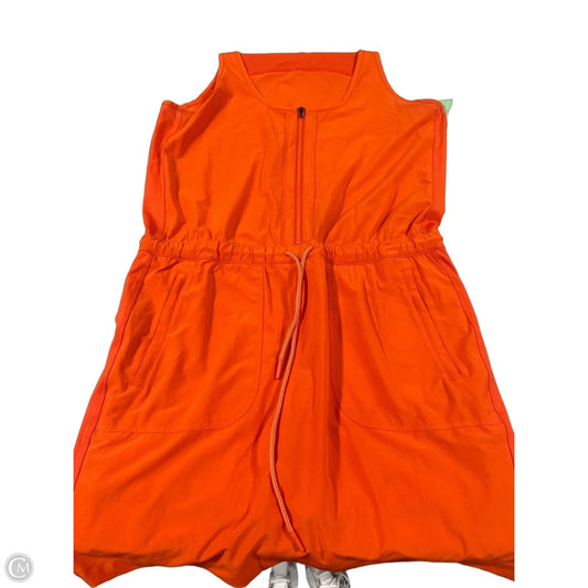 Athletic Dress By Athleta In Orange, Size: S