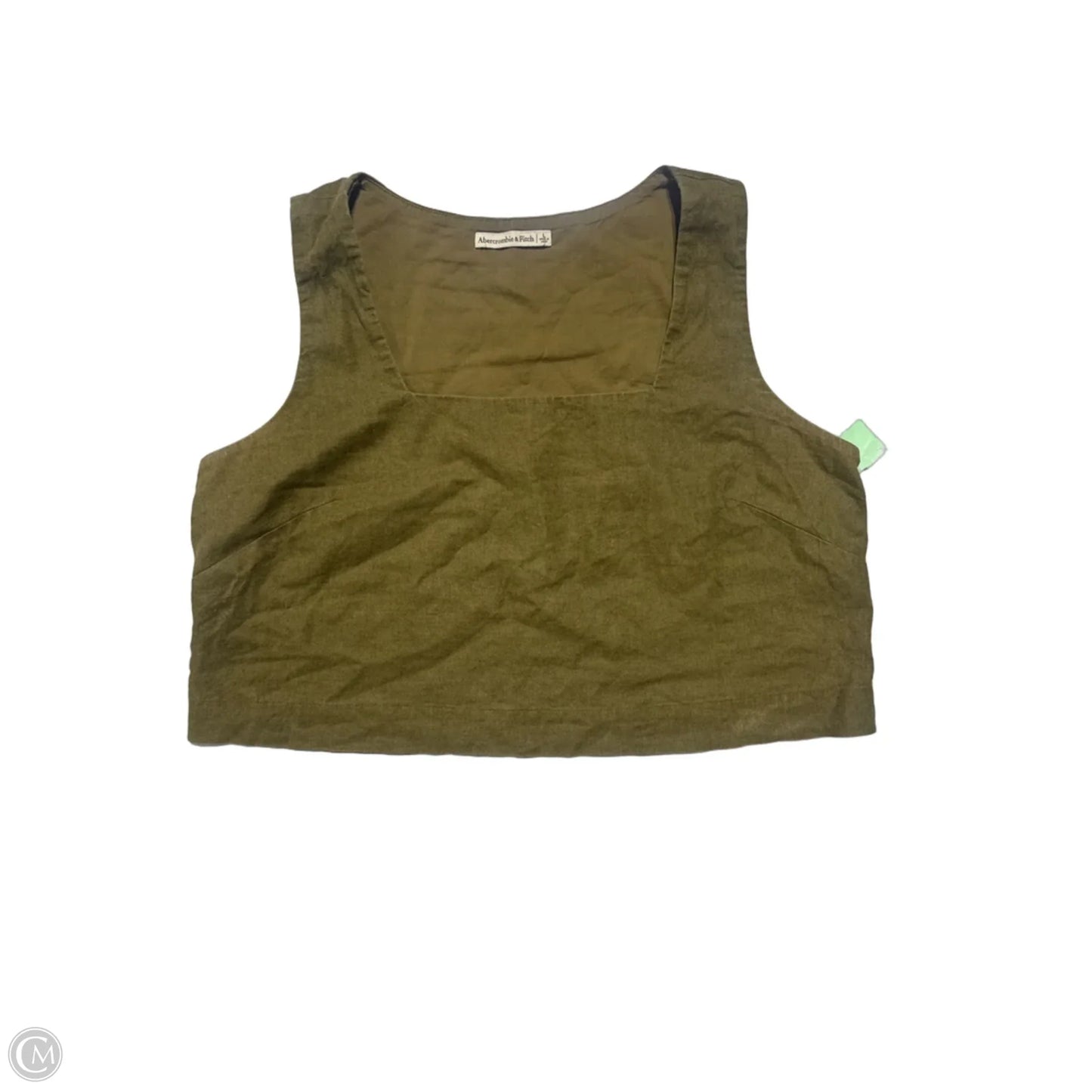 Tank Top By Abercrombie And Fitch In Green, Size: L