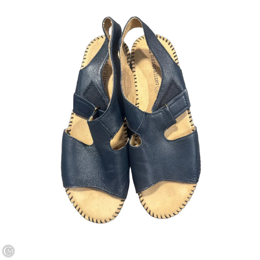 Sandals Flats By Naturalizer In Blue, Size: 6.5