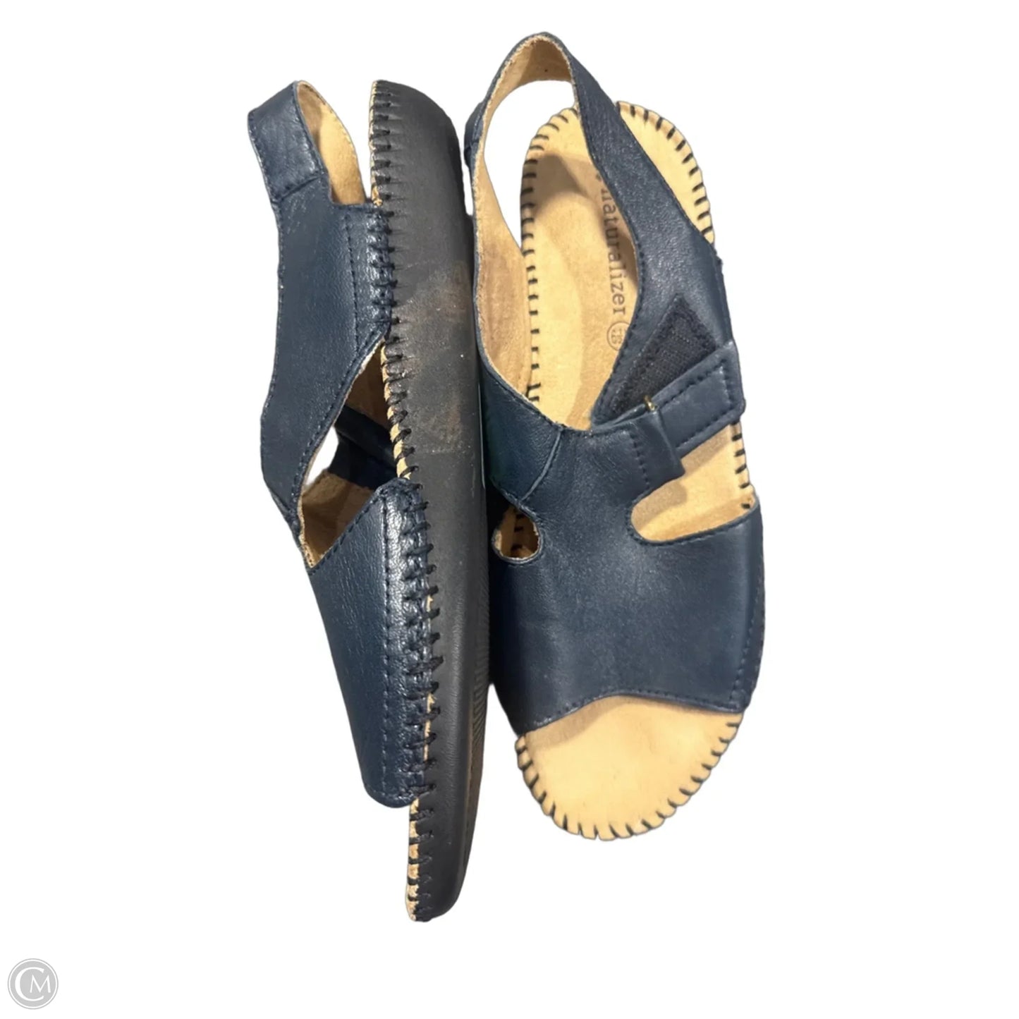 Sandals Flats By Naturalizer In Blue, Size: 6.5