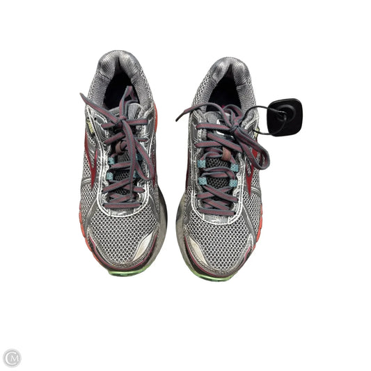 Shoes Athletic By Brooks In Grey, Size: 6.5
