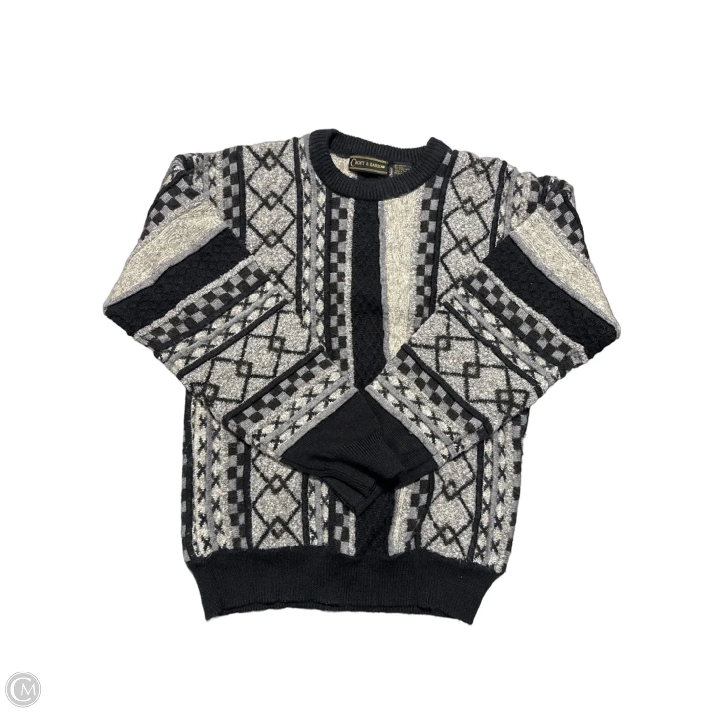 Sweater By Croft And Barrow In Black, Size: L