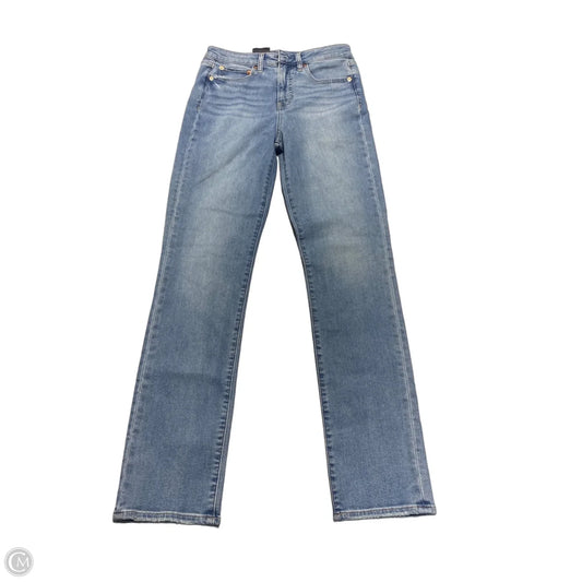Jeans Straight By Gap In Blue Denim, Size: 8