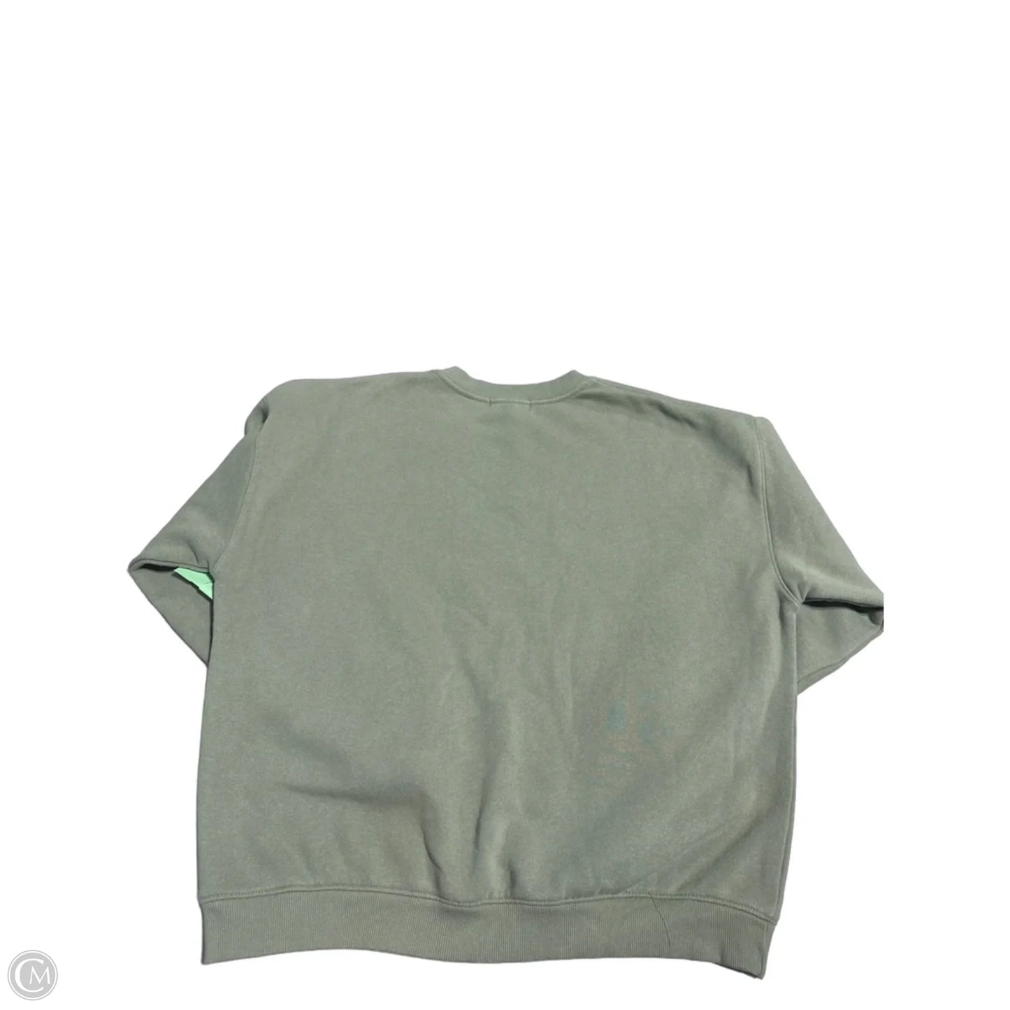 Sweatshirt Crewneck By State Of Mine In Green, Size: L
