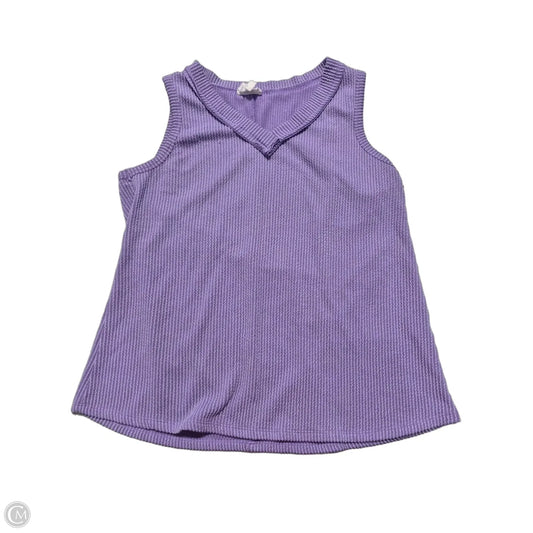 Tank Top By Andree By Unit In Purple, Size: M