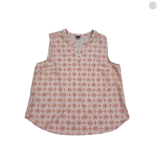 Athletic Tank Top By Eddie Bauer In Orange, Size: 2x