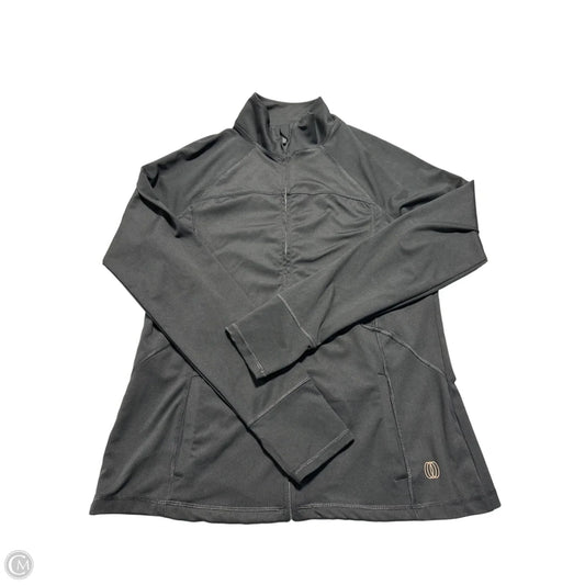Athletic Jacket By Balance Collection In Black, Size: L