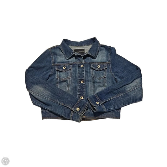 Jacket Denim By Maurices In Blue Denim, Size: Xl