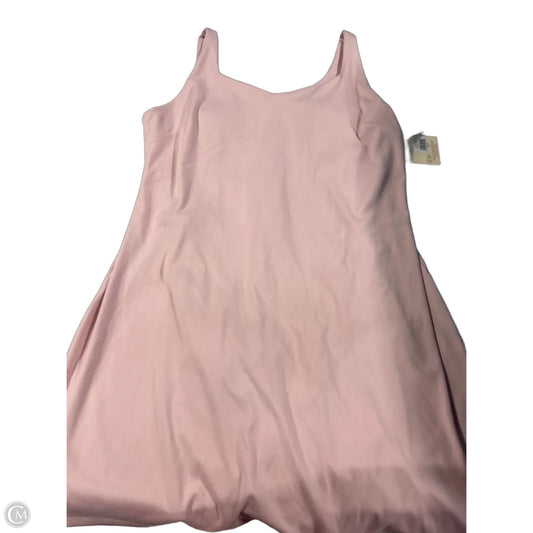 Athletic Dress By Danskin In Pink, Size: Xl