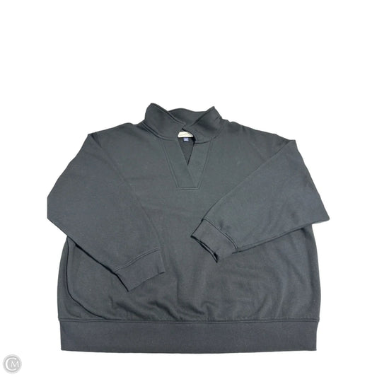Top Long Sleeve By Universal Thread In Black, Size: Xxl