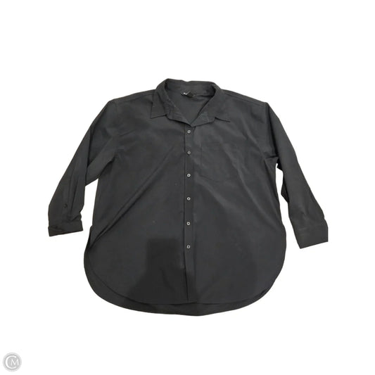 Top Long Sleeve By Athleta In Black, Size: Xl