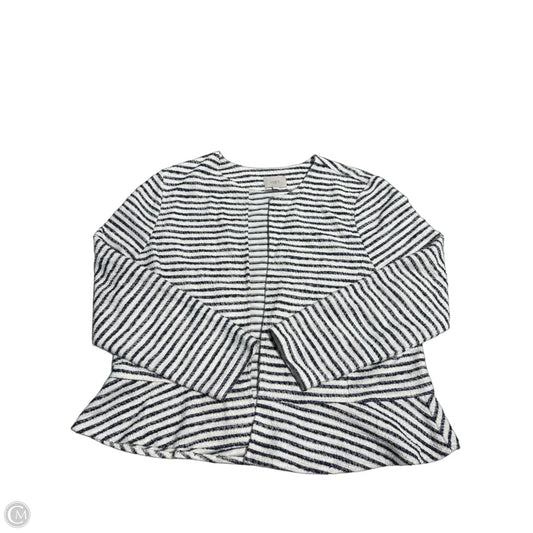 Top Long Sleeve By Loft In Striped Pattern, Size: Xl