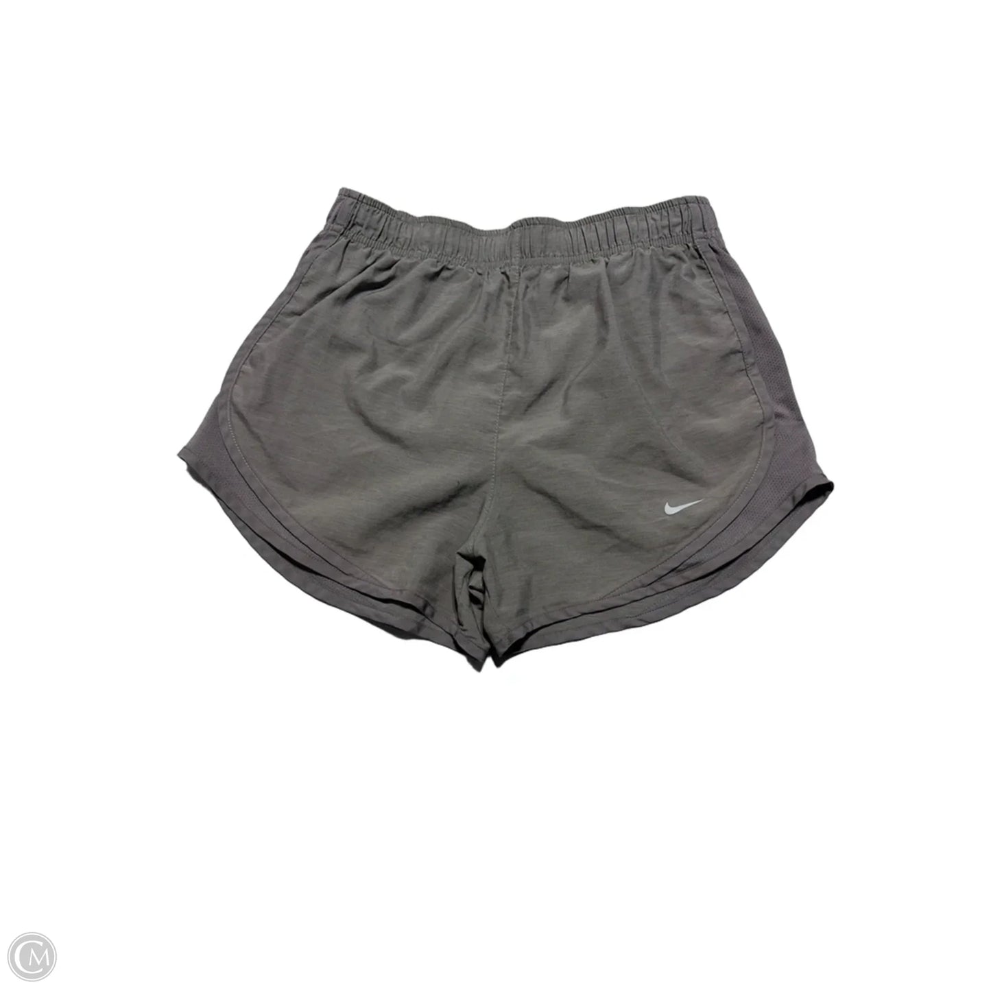 Athletic Shorts By Nike In Grey, Size: S