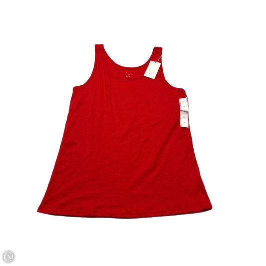 Tank Top By A New Day In Red, Size: Xl
