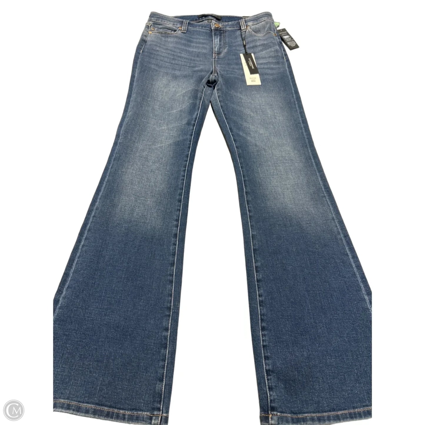 Jeans Boot Cut By Liverpool In Blue Denim, Size: 6