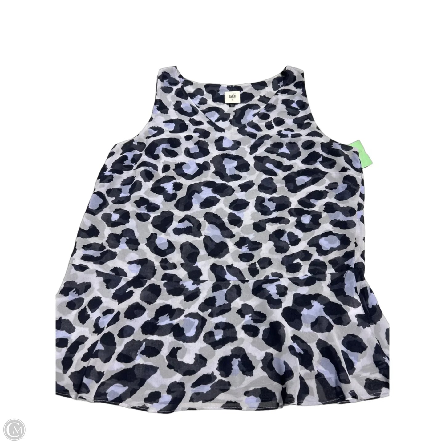 Top Sleeveless By Cabi In Blue, Size: M