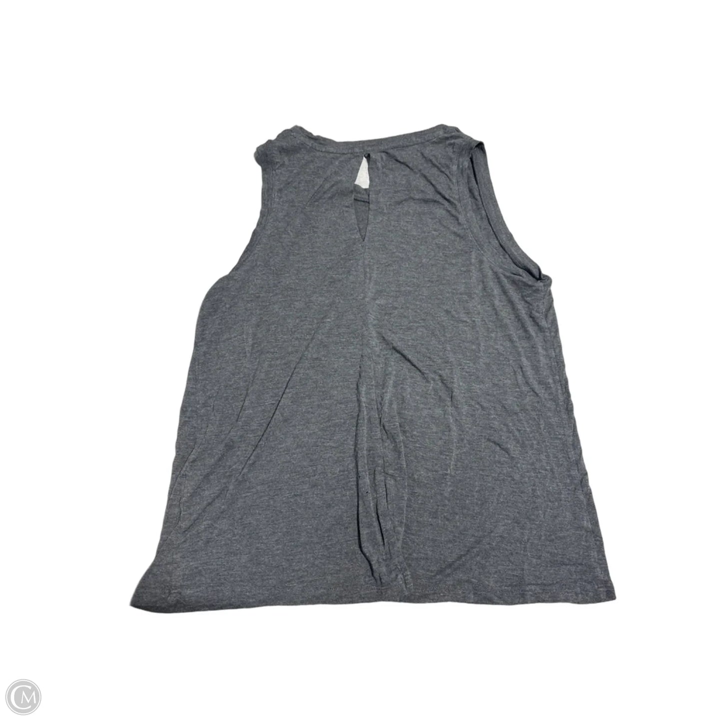 Tank Top By Halogen In Grey, Size: M