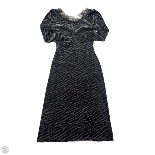 Dress Casual Midi By Cmc In Black, Size: S
