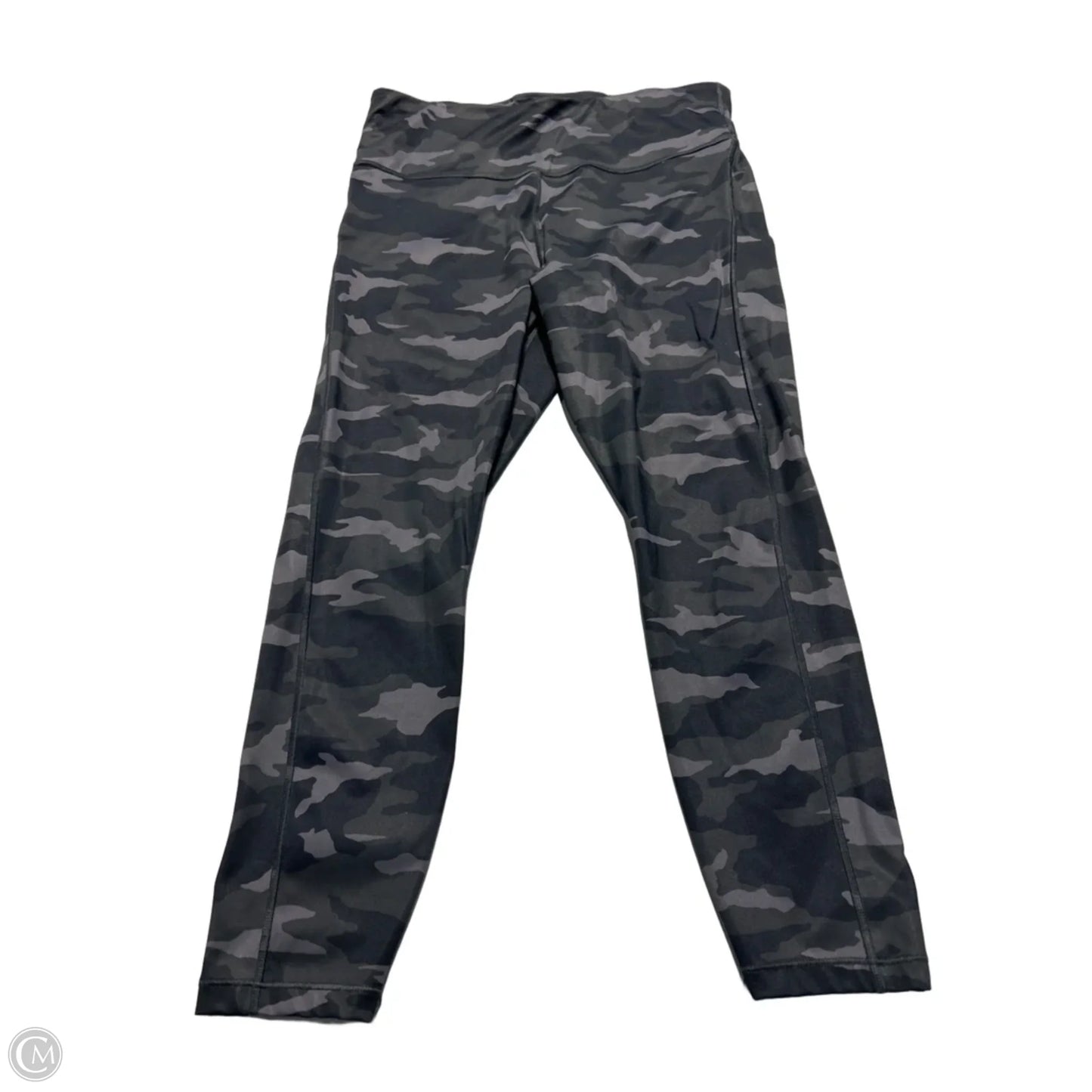 Athletic Leggings By Athleta In Camouflage Print, Size: L