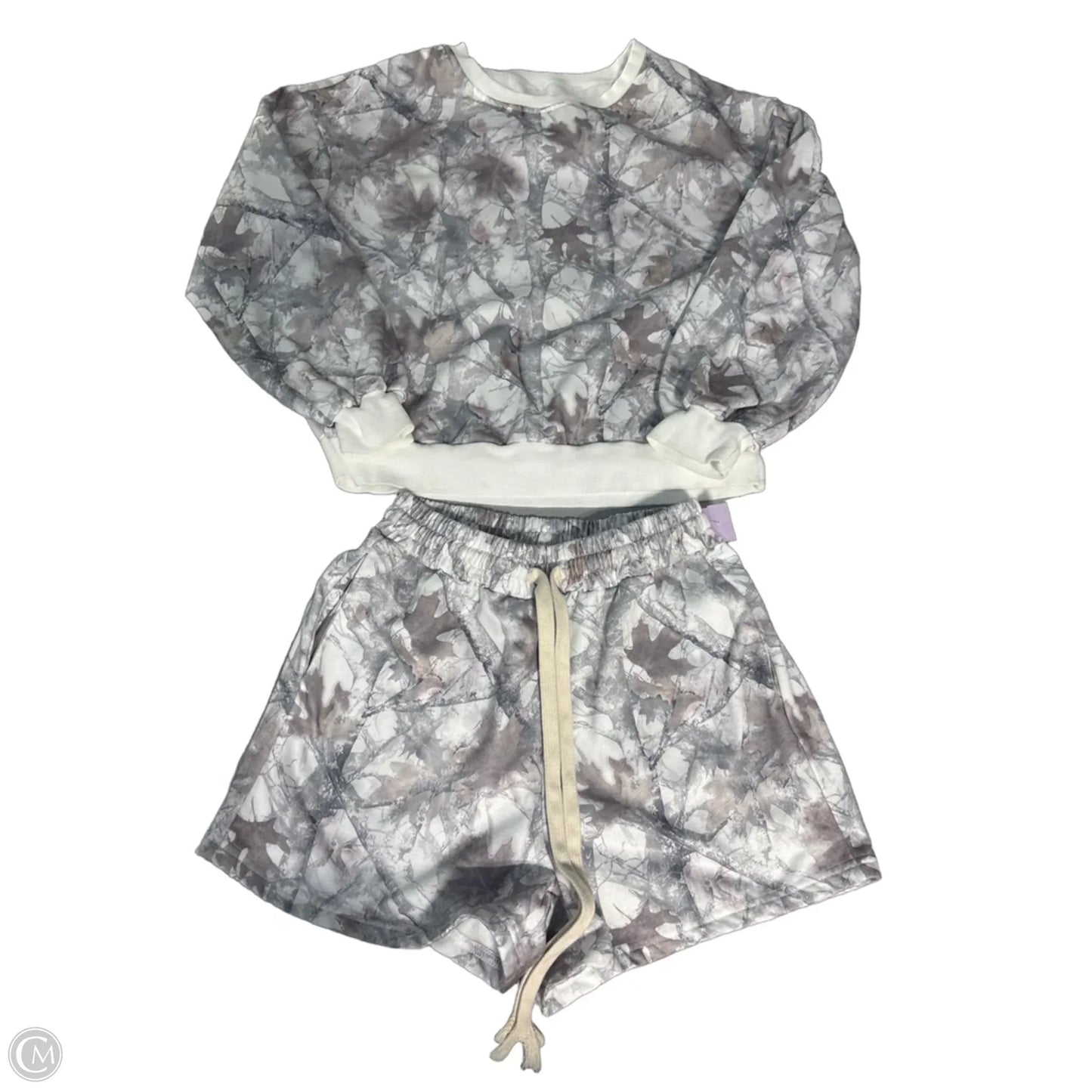 Top 2pc Long Sleeve By Cmf In Camouflage Print, Size: Xs