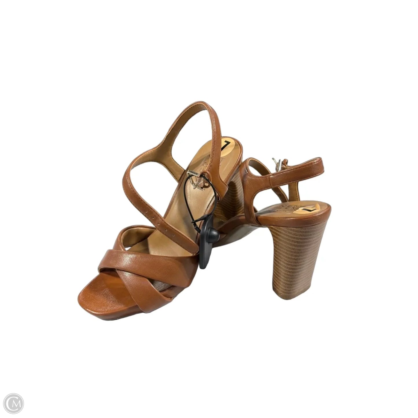 Shoes Heels Block By Naturalizer In Brown, Size: 7