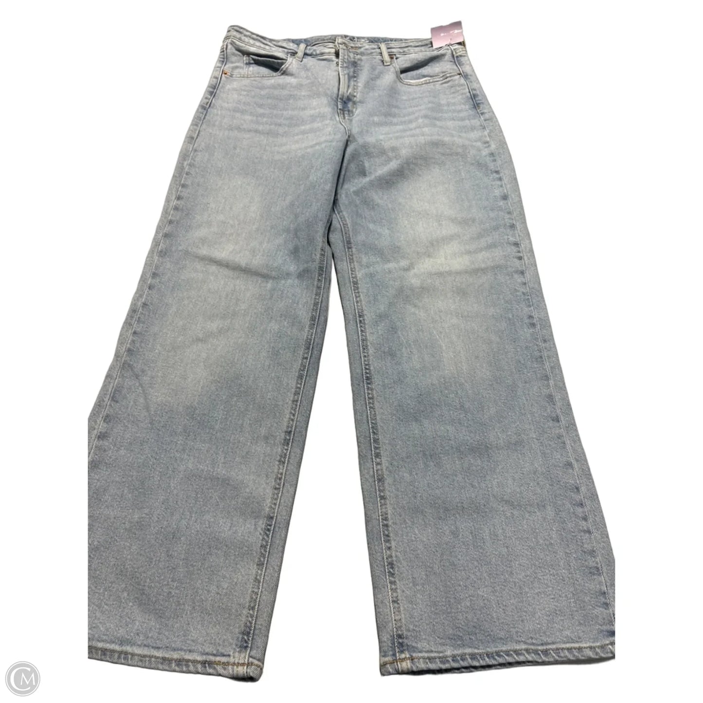 Jeans Wide Leg By Old Navy In Blue Denim, Size: 14