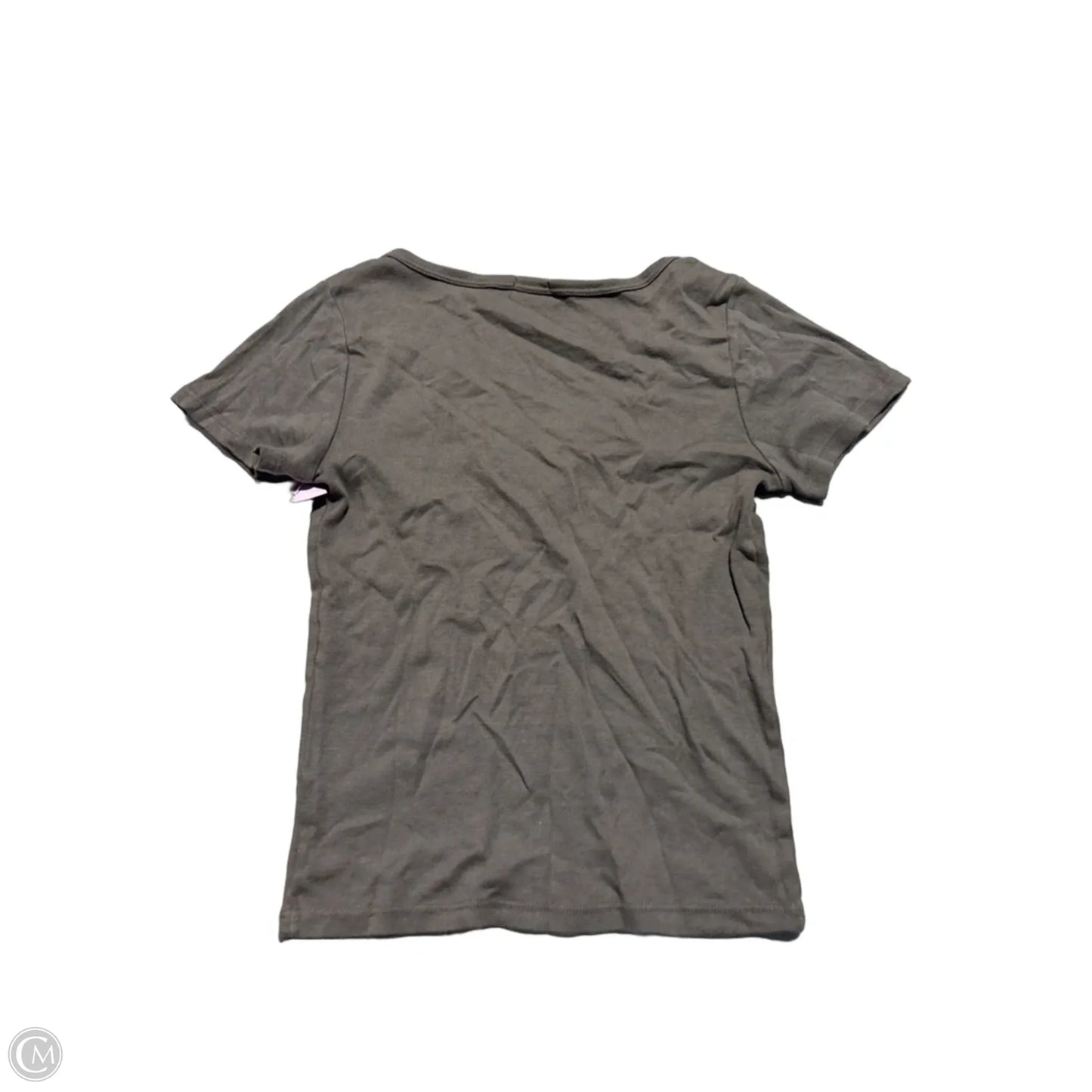 Top Short Sleeve By John Galt In Grey, Size: S