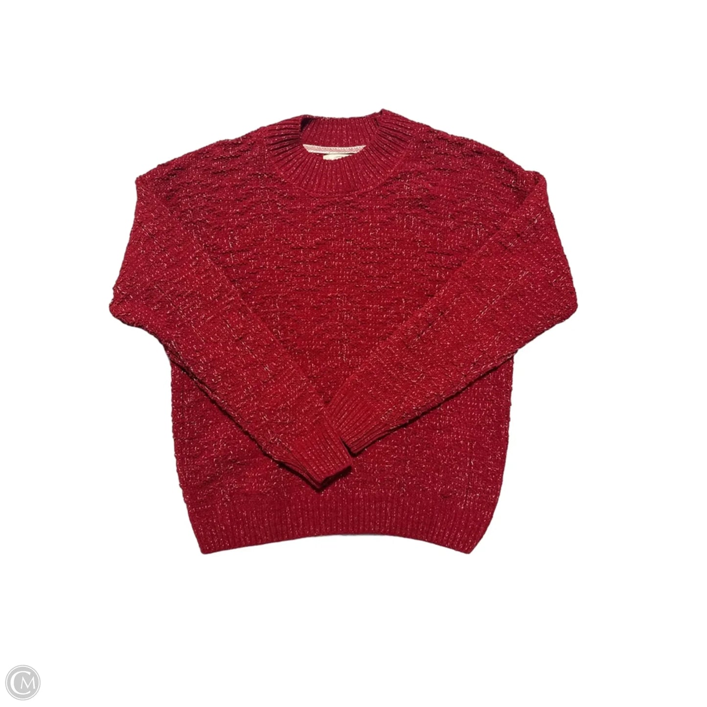 Sweater By Weatherproof In Red, Size: L
