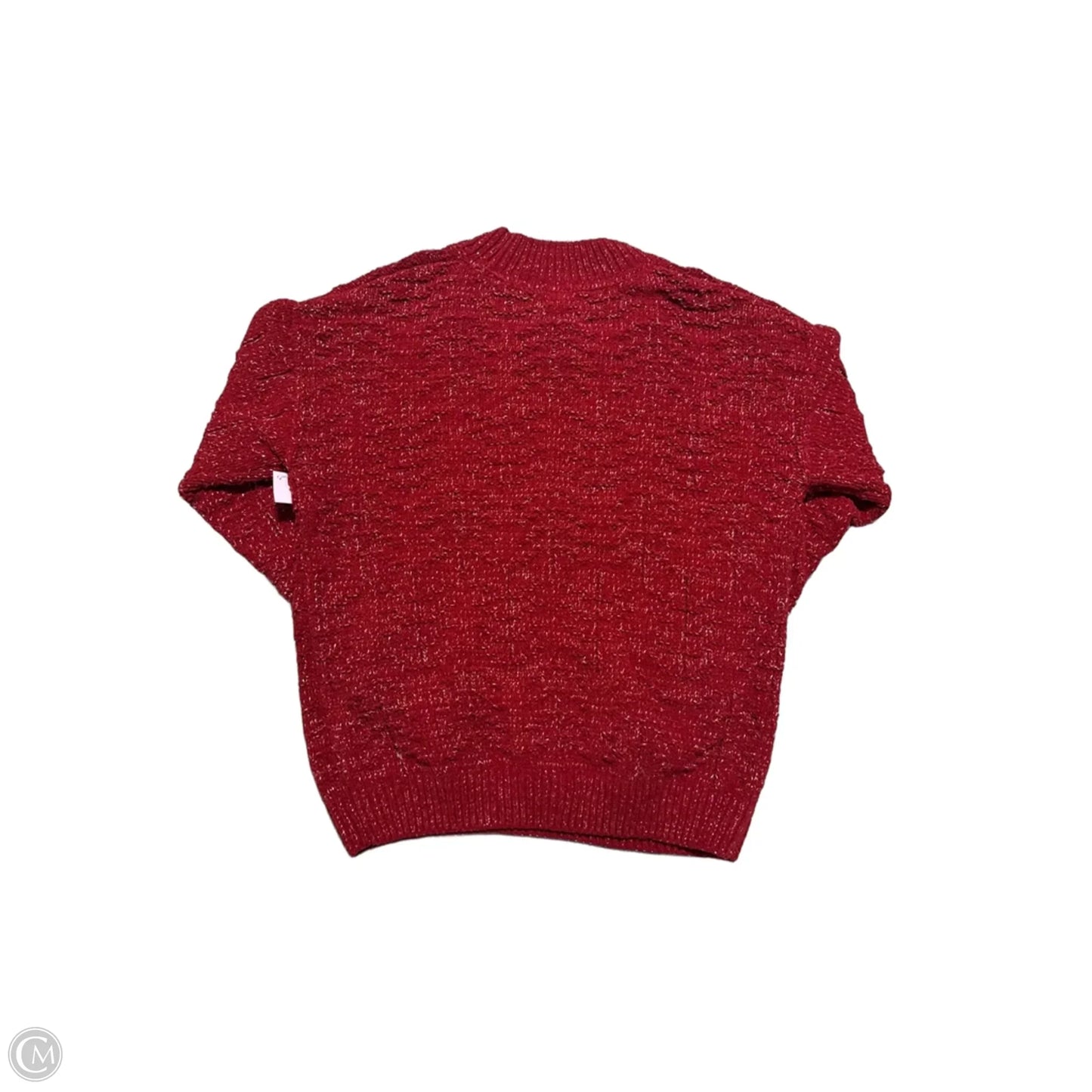 Sweater By Weatherproof In Red, Size: L