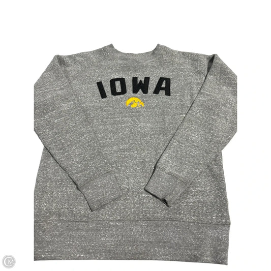 Sweatshirt Crewneck By Champion In Grey, Size: M