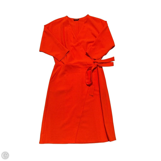 Dress Casual Short By Top Shop In Orange, Size: S