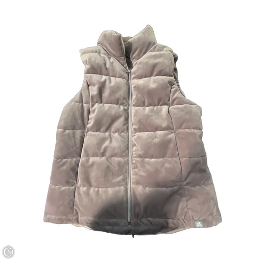 Vest Faux Fur & Sherpa By Cmc In Purple, Size: L