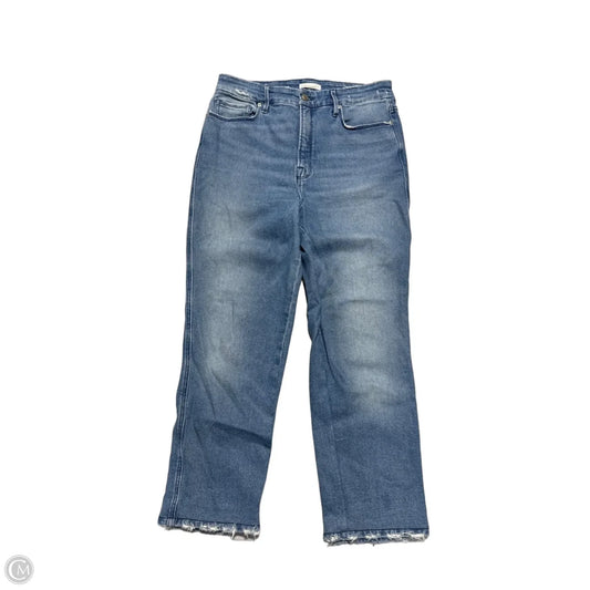 Jeans Straight By Good American In Blue, Size: 10