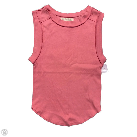 Tank Top By We The Free In Pink, Size: S