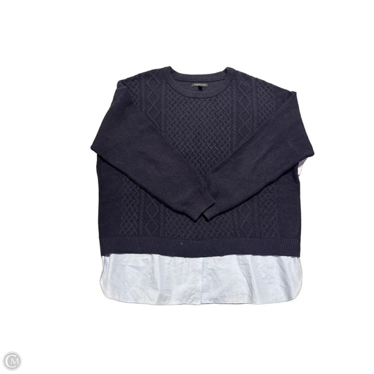 Sweater By 41 Hawthorn In Navy, Size: 3x