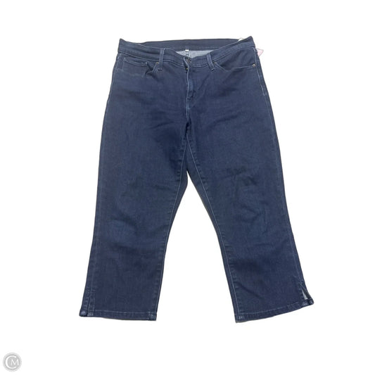 Jeans Skinny By Levis In Blue Denim, Size: 12