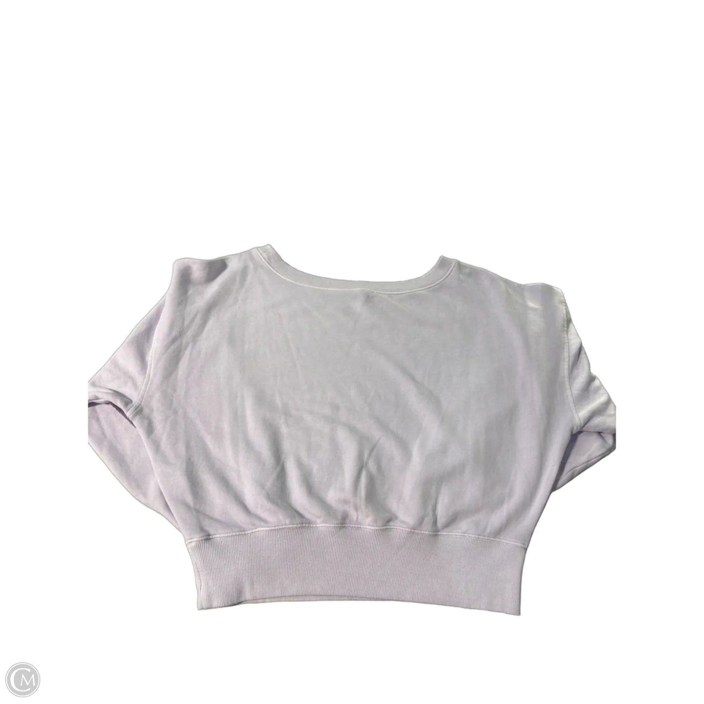 Top Long Sleeve By Aerie In Purple, Size: Xl
