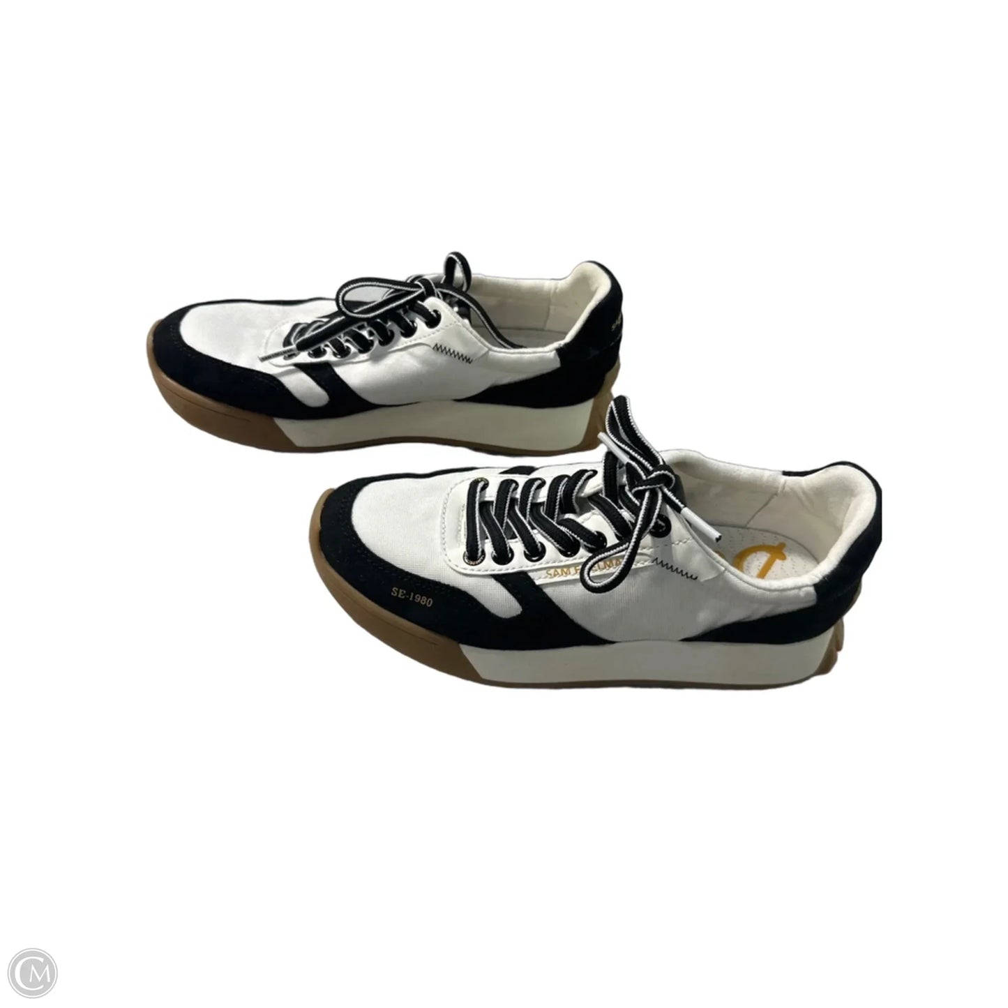 Shoes Sneakers By Sam Edelman In Black & White, Size: 7.5