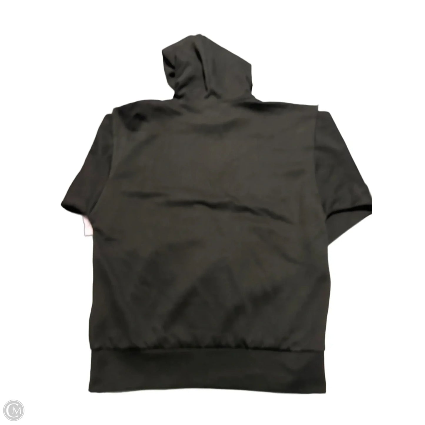 Sweatshirt Hoodie By Adidas In Black & White, Size: M