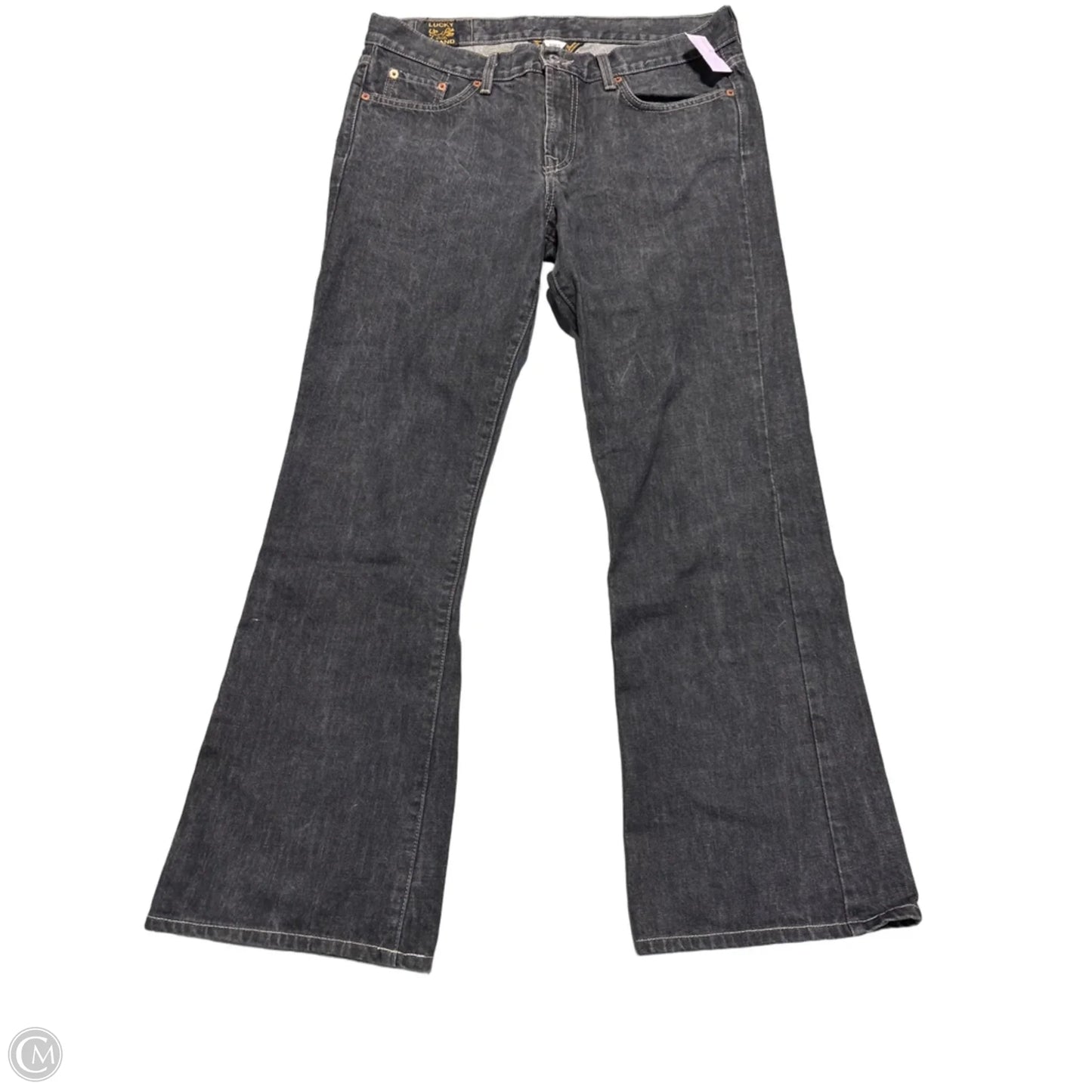 Jeans Boot Cut By Lucky Brand In Black, Size: 14
